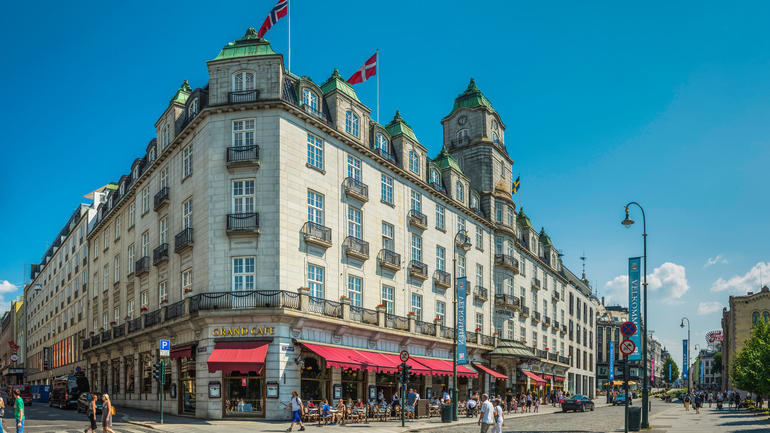 Bilde av Grand Hotel Oslo, Istock-fotoVoyager