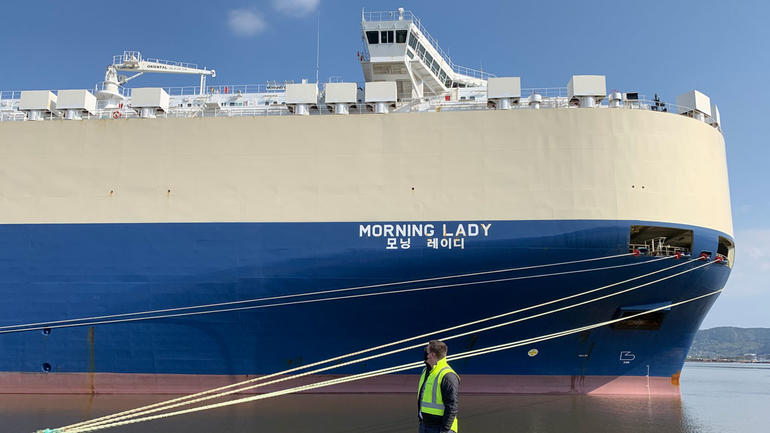 Morning Lady Containerskip