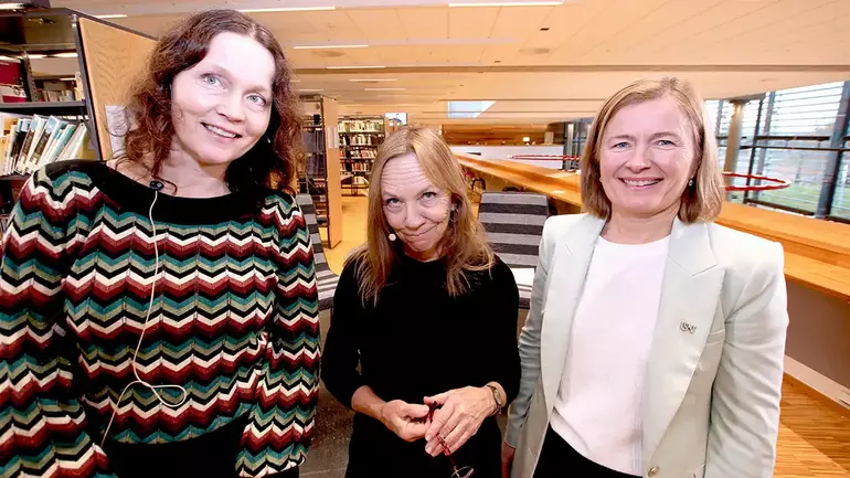 Forskningstimen med Idun Røseth, Bente Dahl og Cecilie Varsi