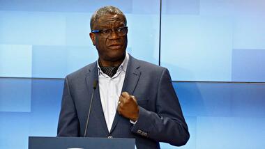 FØRSTE ÆRESDOKTOR: Dr. Denis Mukwege fra Kongo er utnevnt til æresdoktor ved USN. (Foto: Alexandros Michailidis/Shutterstock.com)