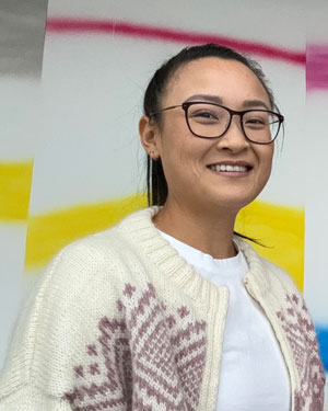 Bide av smilende Mai-Linh Vuong